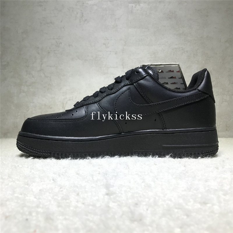 Nike Air Force 1 Low Top All Black